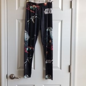 Star Wars by Mighty Fine Black Loungewear Pants